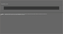 Desktop Screenshot of headdry.com